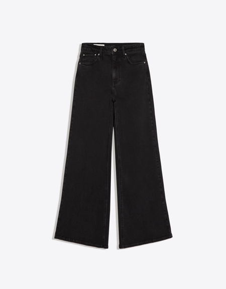 Zara Джинсы с широкими штанинами и высокой посадкой купить с доставкой.