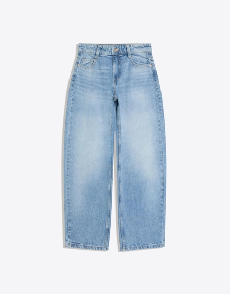 Zara Джинсы BARREL с низкой посадкой купить с доставкой.