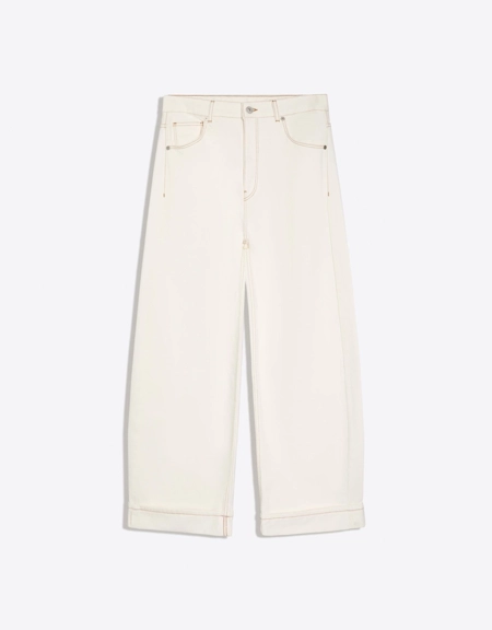 Zara Джинсы-бананы с пряжкой сзади купить с доставкой.