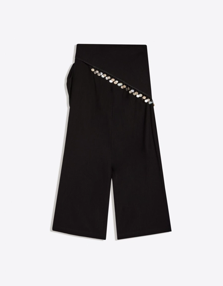 Zara Брюки из крепа с принтом в стиле платка купить с доставкой.