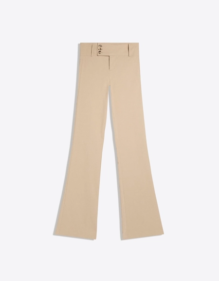 Zara Брюки клеш из бенгалина