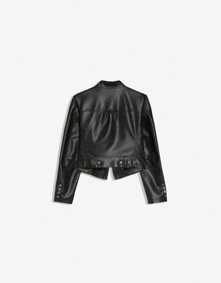 Zara Куртка из искусственной кожи на пуговицах купить с доставкой.