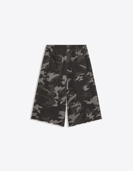 Zara Удлиненные шорты из мягкой ткани с принтом