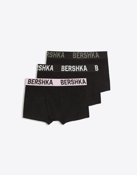 Zara Набор из 3 трусов-боксеров с широким поясом купить с доставкой.