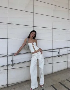 Джинсы в стиле бойфренд- Заказать в России