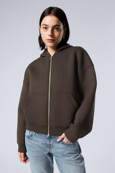 CASACO с капюшоном и застежкой-молнией OVERSIZED