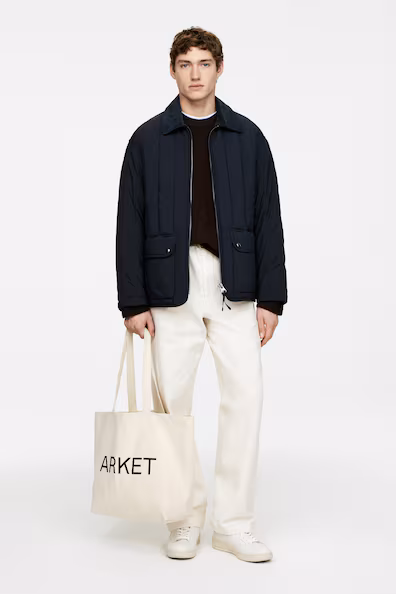 Сумка из хлопкового холста ARKET