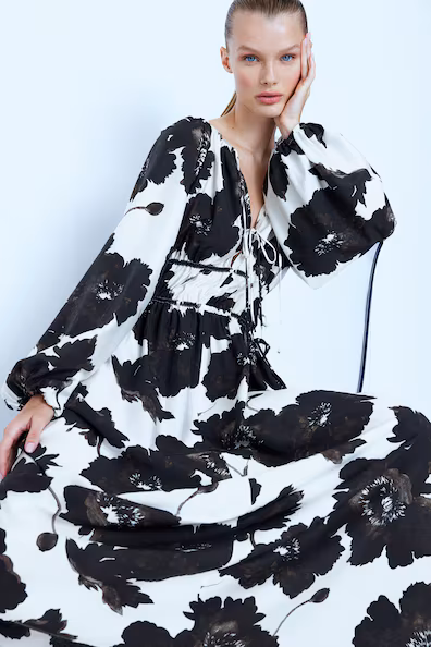Платье OVERSIZED с завязкой