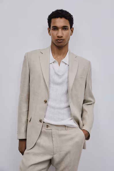 Пиджак SLIM FIT из льна