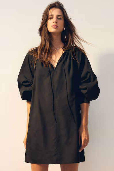 Платье OVERSIZE с завязками