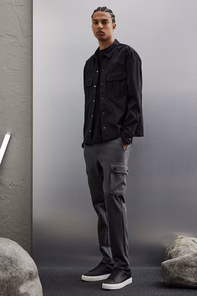 Брюки SLIM FIT с карго-карманами