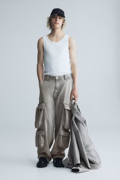 Джинсы BAGGY CARGO