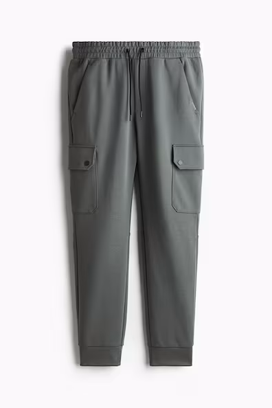 Брюки JOGGERS SLIM FIT из ткани с вискозой