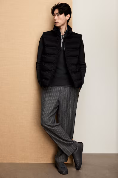 Стеганый жилет от дождя REGULAR FIT