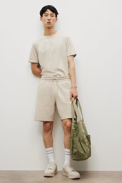 Шорты REGULAR FIT из мягкого мольтона