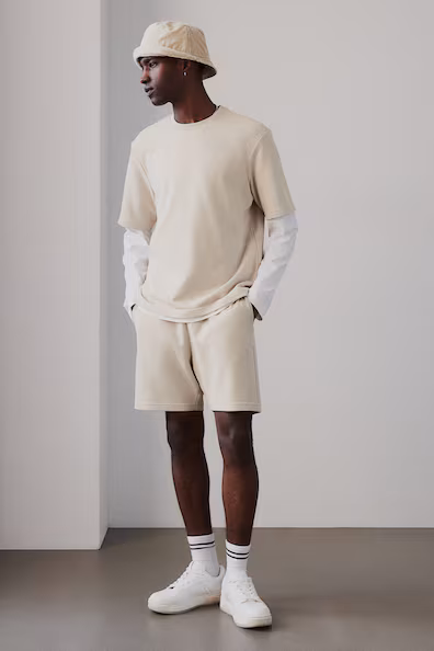 Шорты REGULAR FIT из мольтона