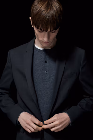 Пиджак из шерстяной смеси SLIM FIT