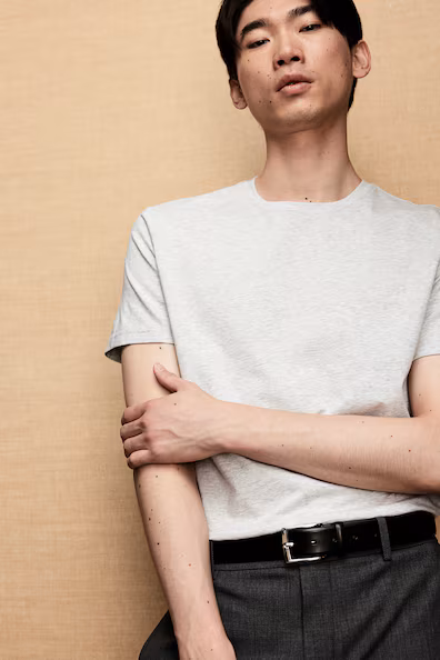 Футболка из хлопка пима SLIM FIT