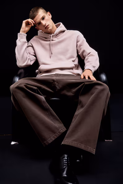 Свитшот с капюшоном LOOSE FIT