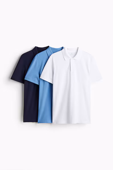 PACK DE 3 поло REGULAR FIT