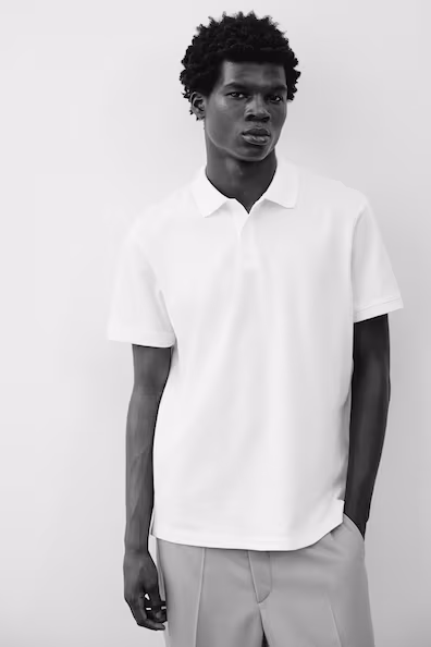 Поло из пике REGULAR FIT