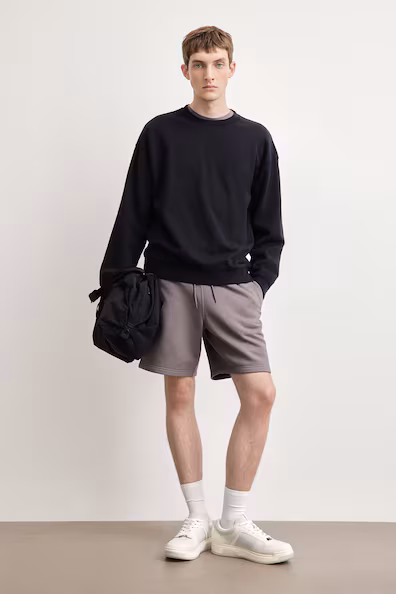 Свитшот LOOSE FIT из выстиранного хлопка