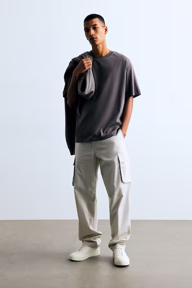 Футболка OVERSIZE LOOSE FIT H&M