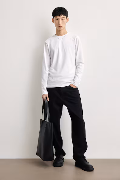 Свитер из джерси SLIM FIT