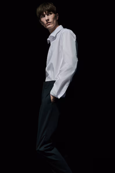 Рубашка SLIM FIT из стрейчевого хлопка