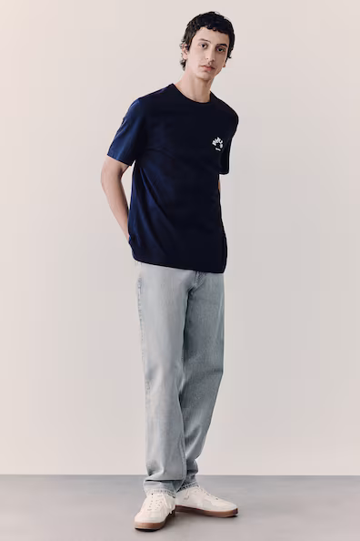 Футболка с принтом REGULAR FIT