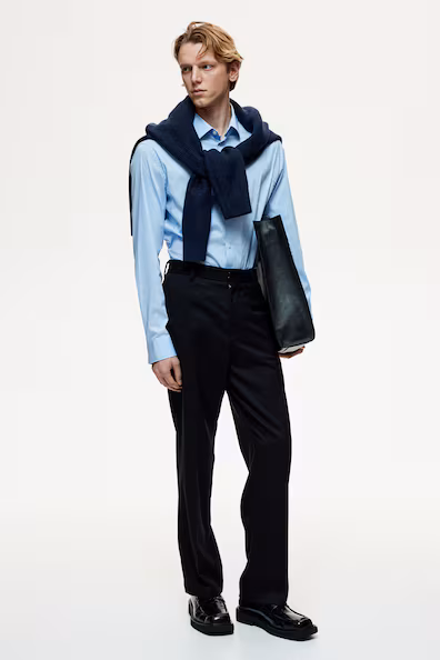 Рубашка SLIM FIT из растяжимой ткани