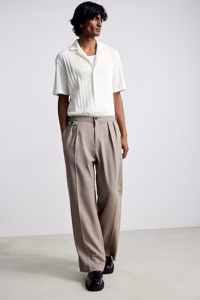 Рубашка рубчатая PLAZA REGULAR FIT