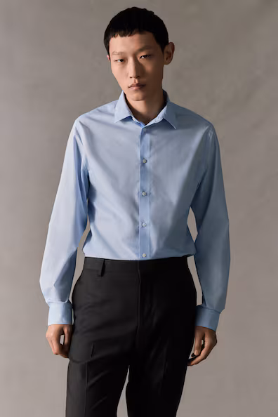 Рубашка SLIM FIT с легким глажением