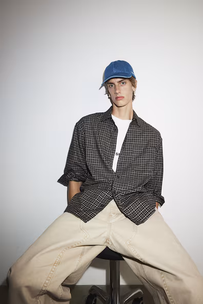 Рубашка LOOSE FIT из фланели