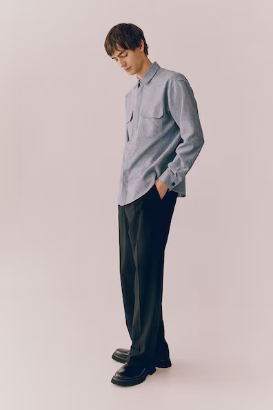 Рубашка с карманами REGULAR FIT