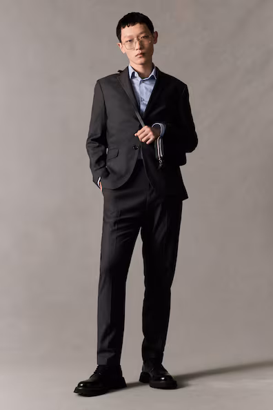 Брюки SLIM FIT костюмные