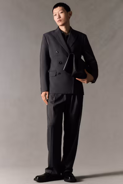 Брюки RELAXED FIT костюмные