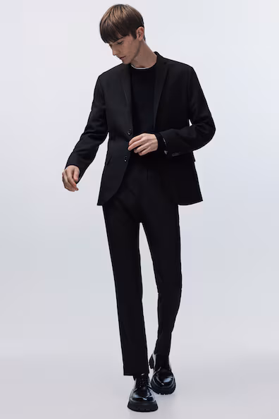 Пиджак с разрезом сзади SLIM FIT
