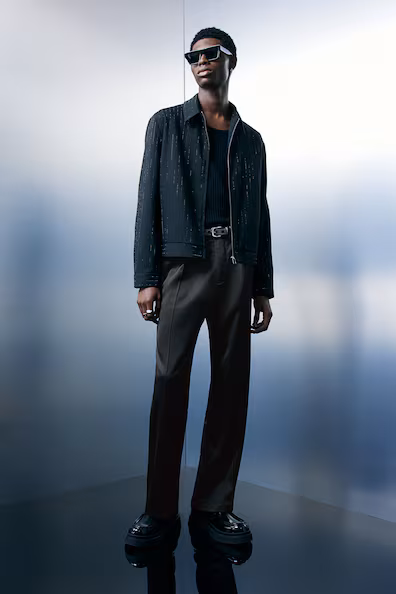 Брюки RELAXED FIT из атласа