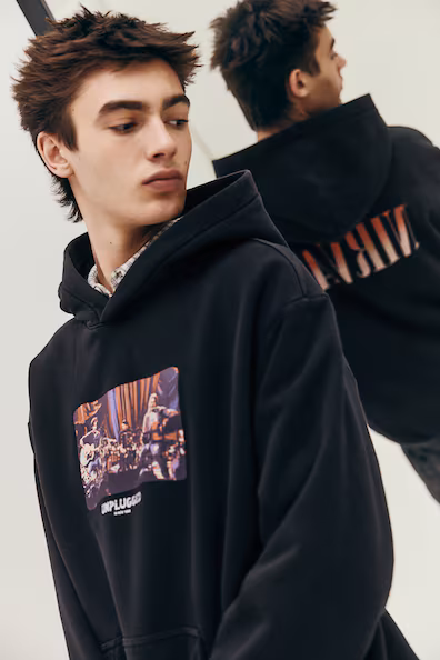 Толстовка с капюшоном LOOSE FIT