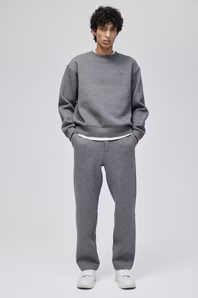 Свитшот LOOSE FIT в рубчик