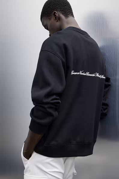 Толстовка с вышивкой H&M