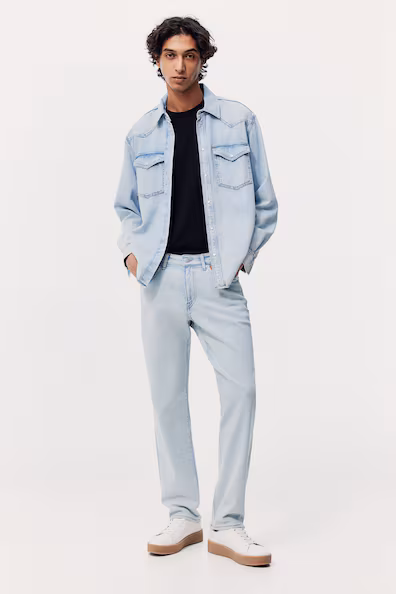 Прямые джинсы REGULAR H&M