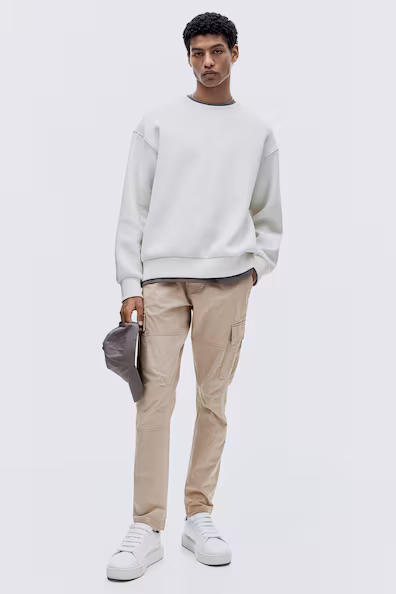 Узкие карго брюки SLIM FIT
