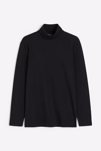 Водолазка из хлопка SLIM FIT