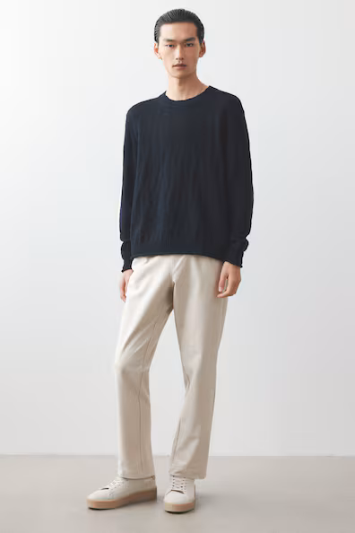 Брюки REGULAR FIT саржевые