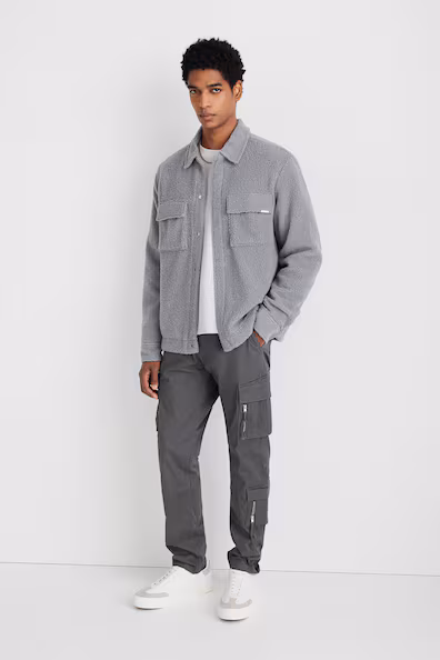 Брюки SLIM FIT с карманами CARGO