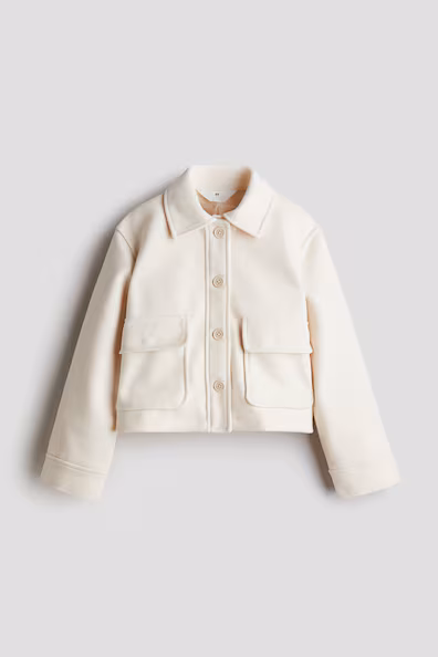 Фетровый пиджак-рубашка H&M