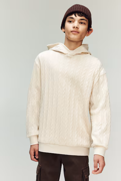 H&M толстовка с капюшоном из легкой ткани