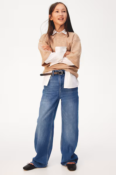 Джинсы WIDE LEG